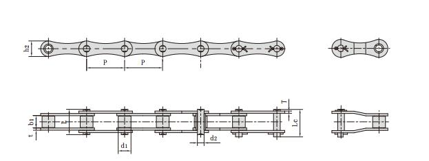 224AH_2120H_雙節距<font color='red'>傳動</font>鏈
