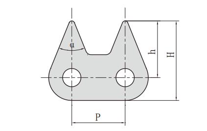 <font color='red'>06BSS-2</font>STC_不銹鋼尖齒鏈