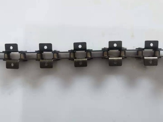 雙節距輸送鏈帶彎板附件