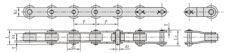 <font color='red'>C208AL</font>_C2042 雙節距大滾子輸