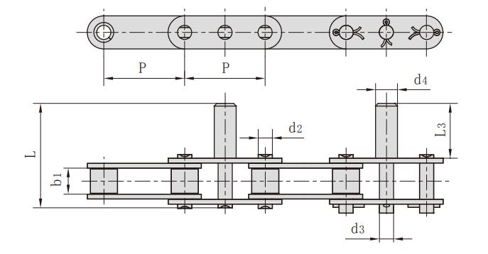 C2060H-D23_雙節距加長銷軸輸